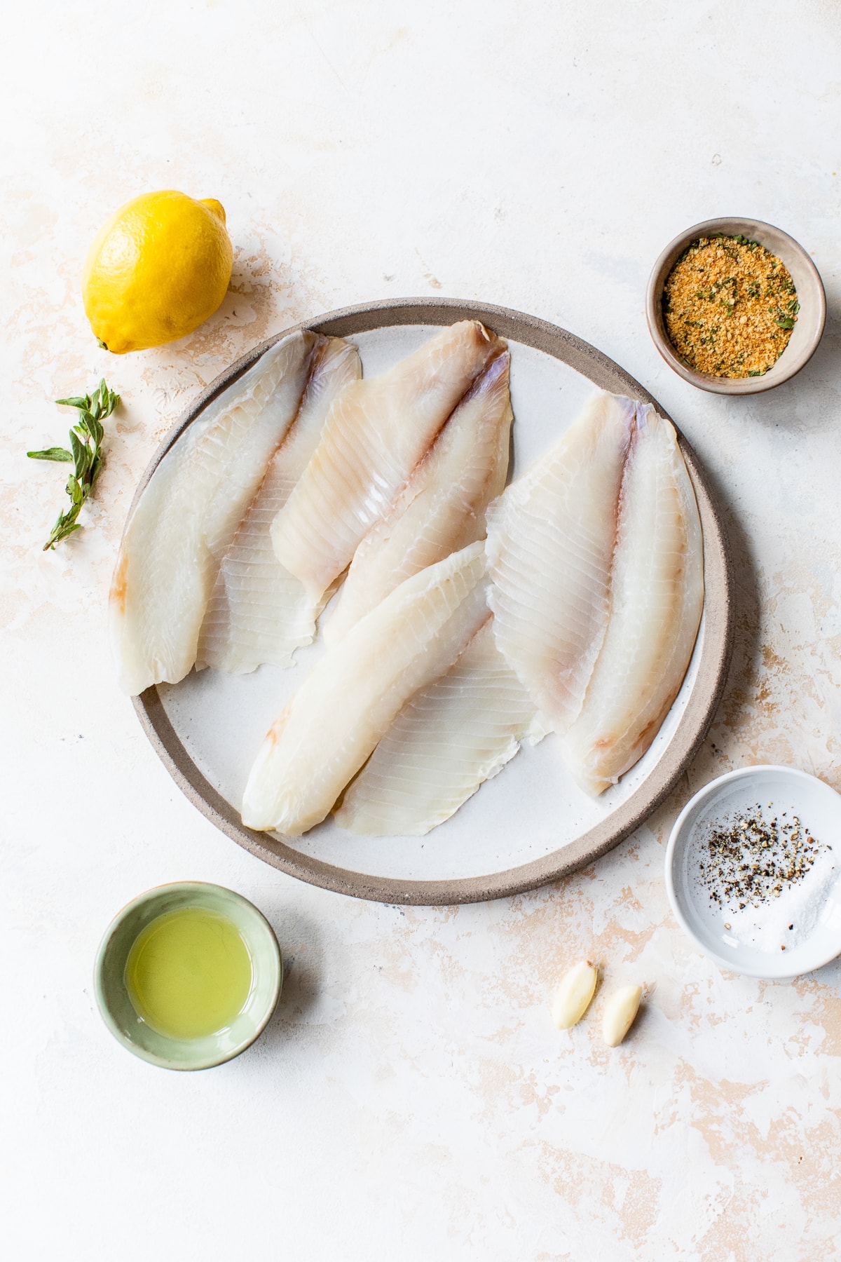 tilapia breadcrumbs garlic and lemon