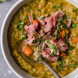 Split Pea Soup with Ham