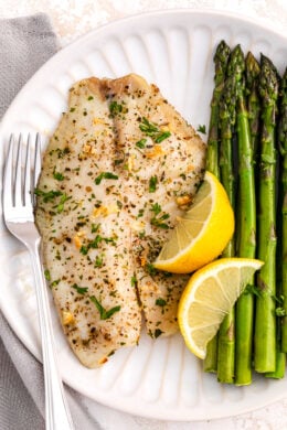 Broiled Tilapia with Garlic