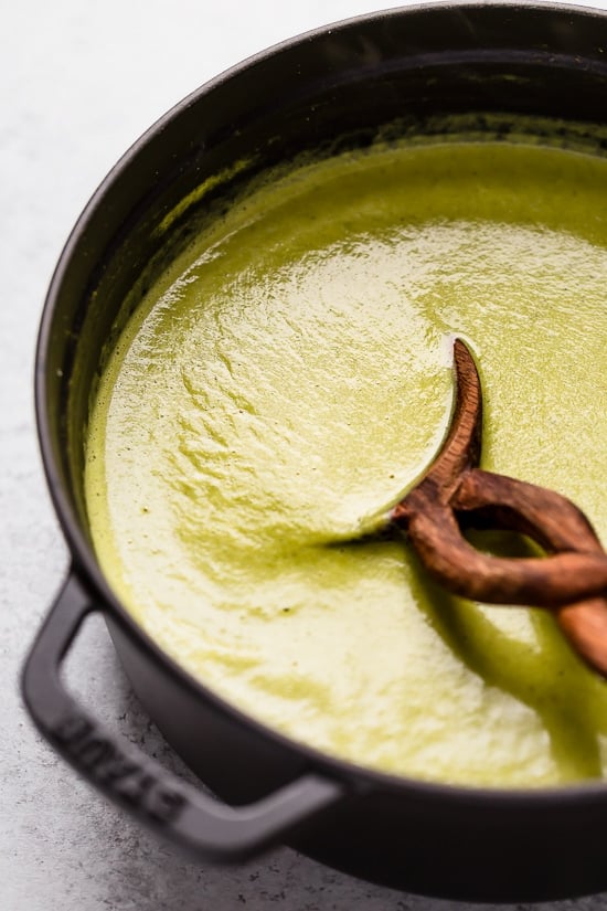 Cream of Broccoli Soup is a favorite of mine, this slimmed down version is so good, and it's quick and easy to prepare.