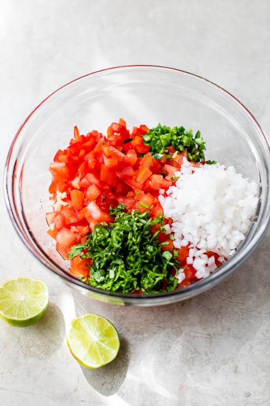 fresh salsa ingredients
