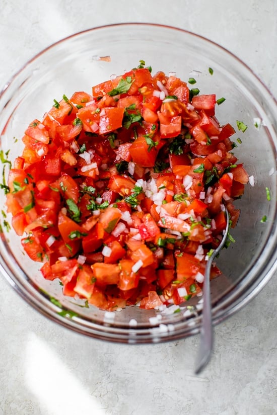 Pico de Gallo Ingredients