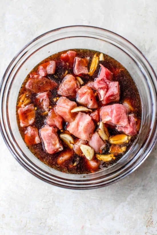 Pork Marinated in 7 up marinade