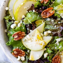 Autumn Salad with Pears and Gorgonzola