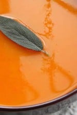 This super easy butternut squash soup is the perfect Fall recipe to keep you warm and full. And did I mention it's only 1 point!