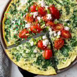 Spinach Feta Frittata