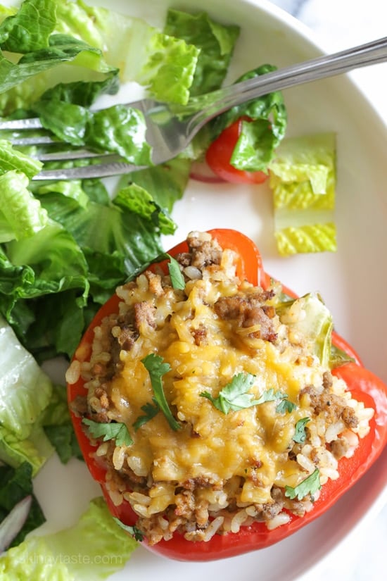 The best turkey stuffed peppers