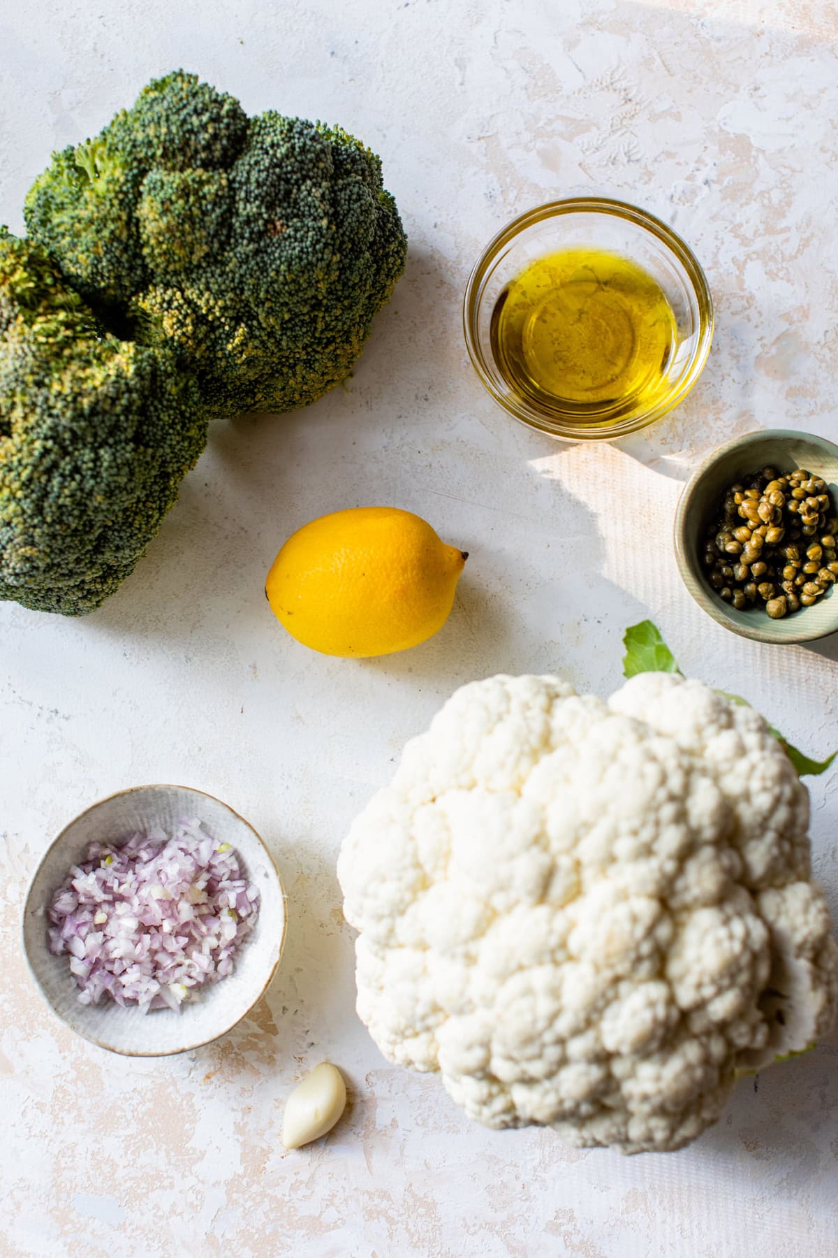 Broccoli and Cauliflower