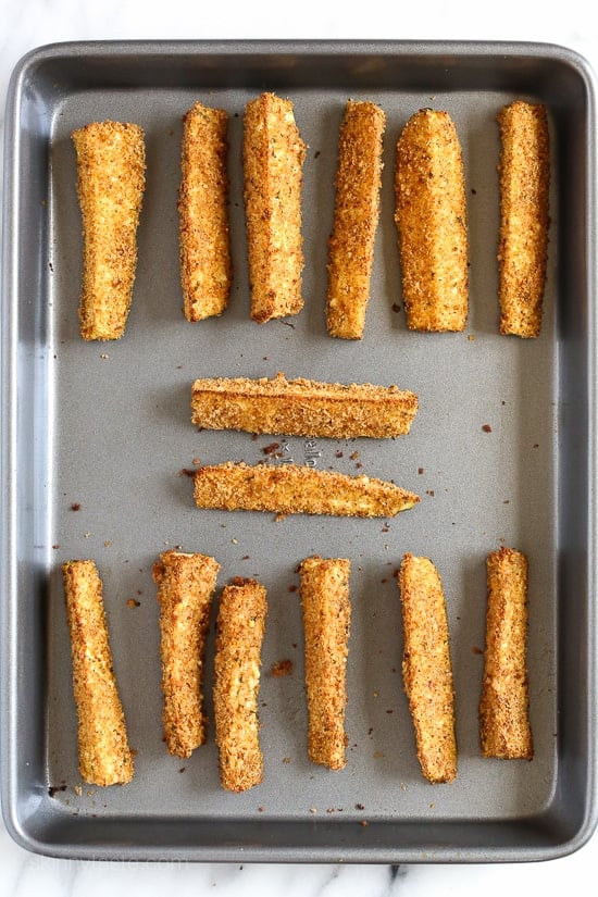 Baked Zucchini Sticks