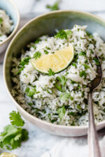 Instant Pot Cilantro Lime Rice