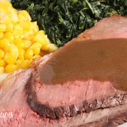 Slow roasting beef gives you a juicy, tender roast served best with your favorite veggies. You will be amazed at how easy this roast beef is to prepare.