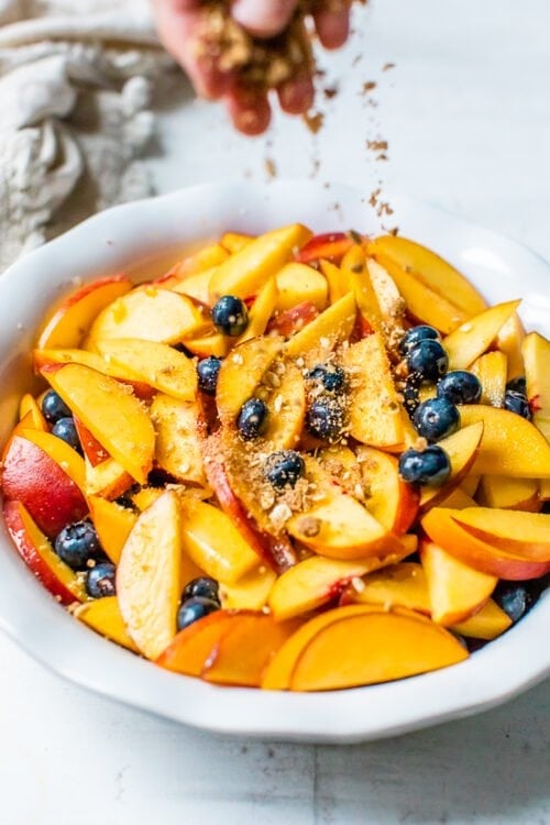 Blueberry Peach Crisp