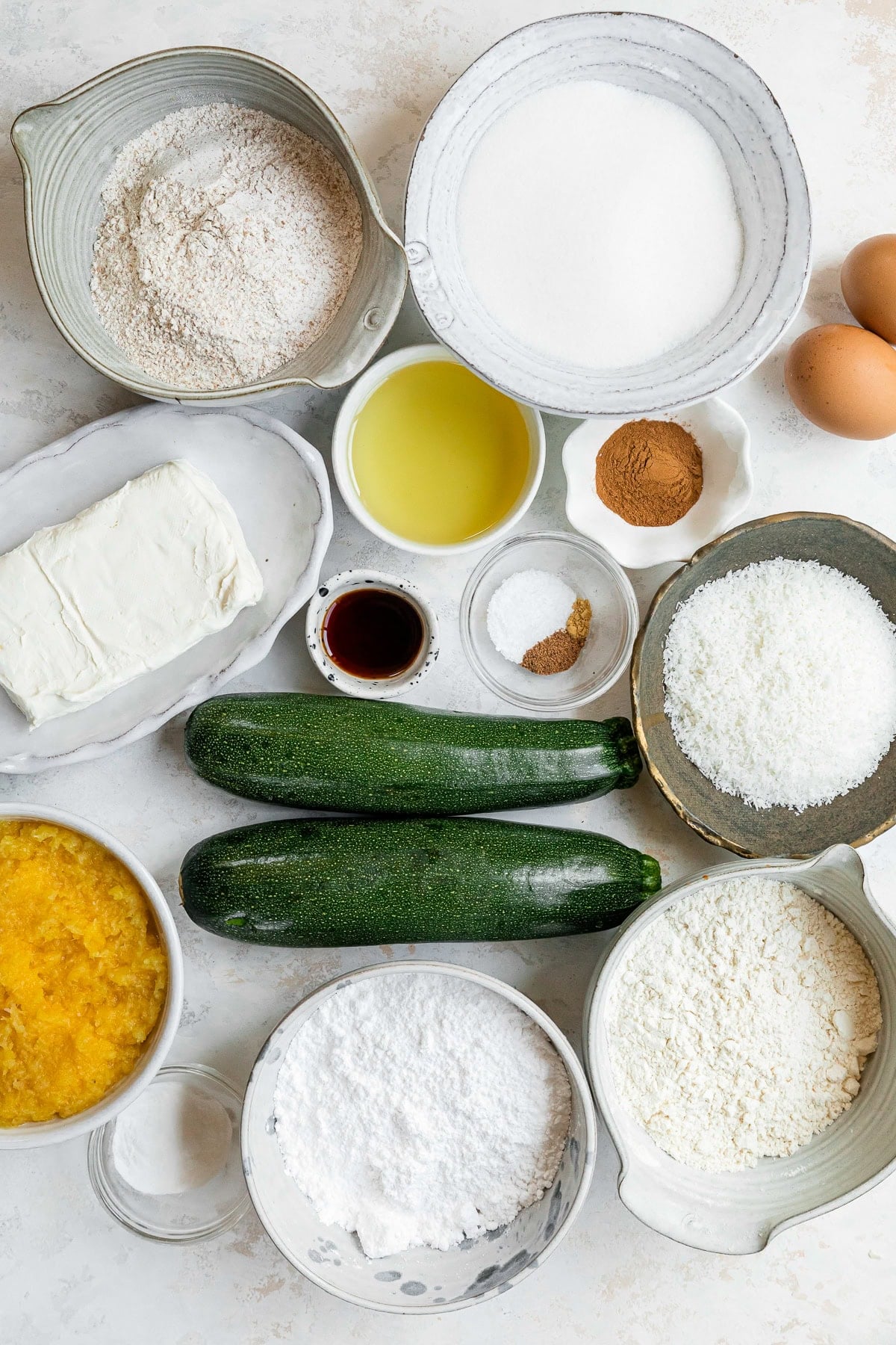 zucchini cake ingredients