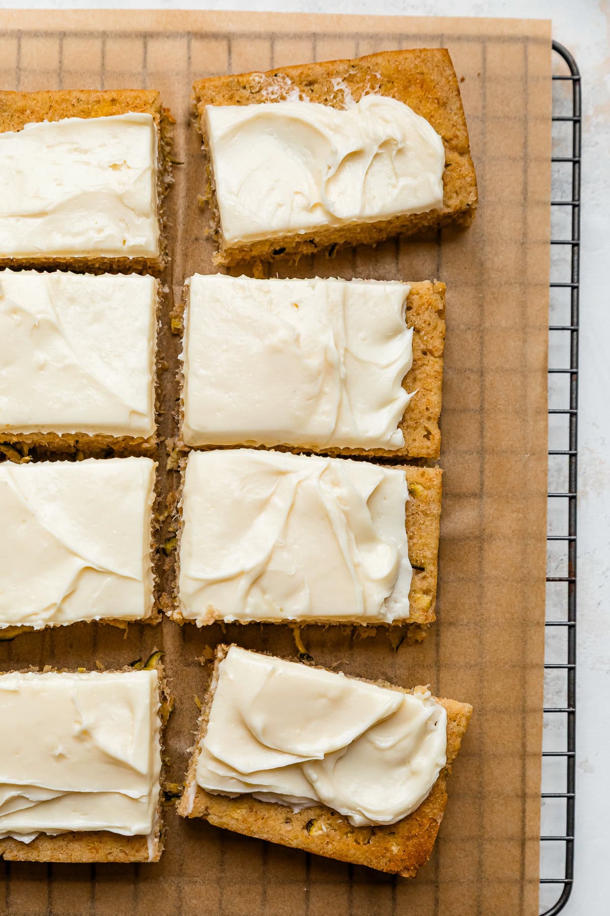 Zucchini Cake with Cream Cheese Frosting