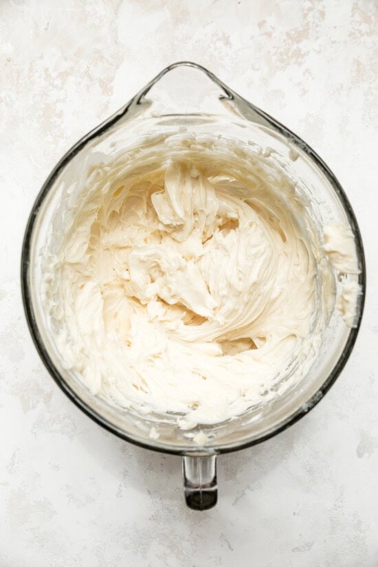Make the cream cheese frosting