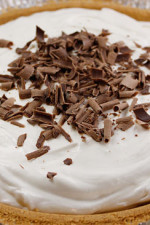 Pie is the new cupcake this year! Being that it's one of my favorite desserts, this lightened Banana Cream Pie recipe is creamy and delicious and super easy to make.