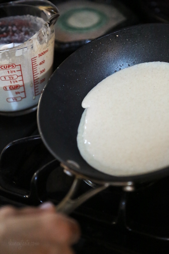 Crespelles are Italian crepes used in dishes such as manicotti, lasagna and other stuffed dishes in place of pasta. They have a lighter texture than pasta and taste delicious.