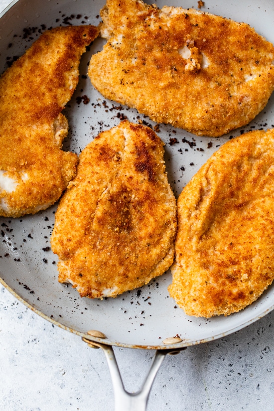 breaded chicken breast