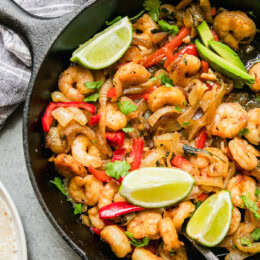 Shrimp Fajitas