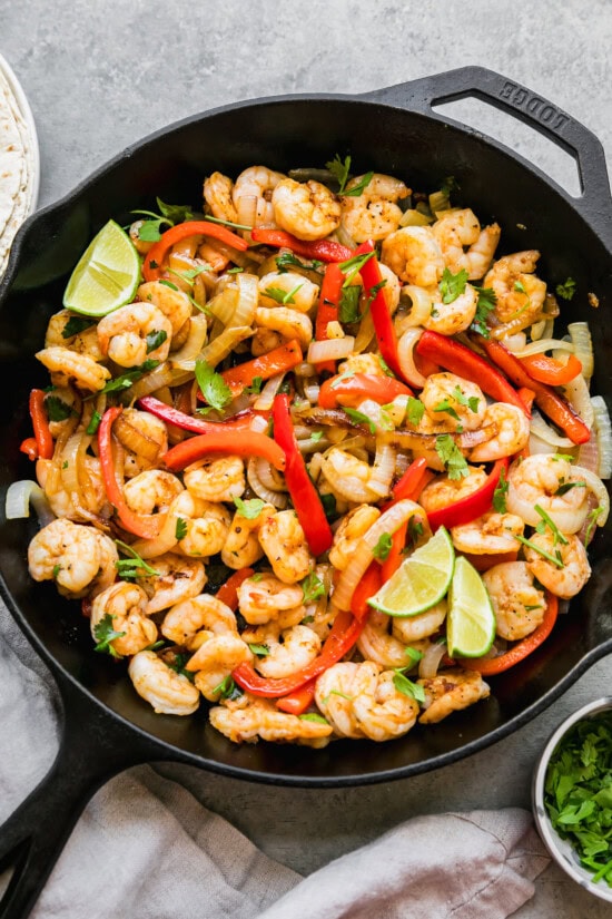 Shrimp Fajitas