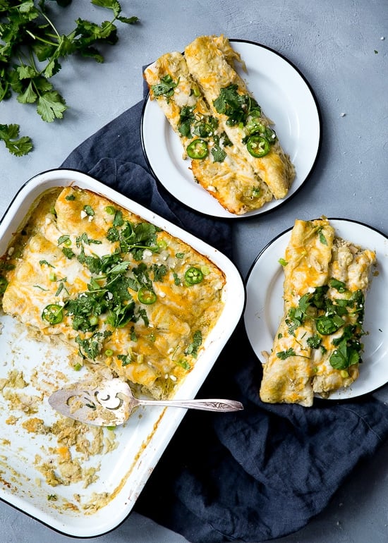 White beans, shredded chicken, green chiles, sour cream and cheese – need I say more?