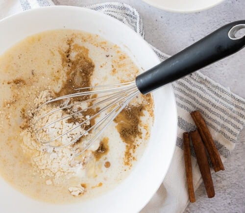 Banana Nut Pancake batter