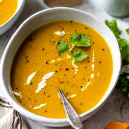 Coconut Curry Butternut Squash Soup