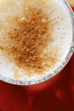 This healthy pumpkin oatmeal shake is a perfect breakfast smoothie on the go! It's also super rich in tons of vitamins, minerals, fiber and antioxidants.