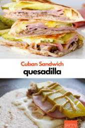 Cuban Sandwich Quesadilla