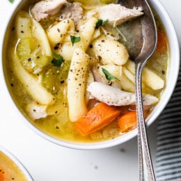 Chicken and Cavatelli Soup