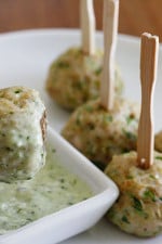 Meatballs make the perfect finger food and are so much fun to eat. Put them on a platter with toothpicks or serve them on small buns to make sliders and you have yourself a party!