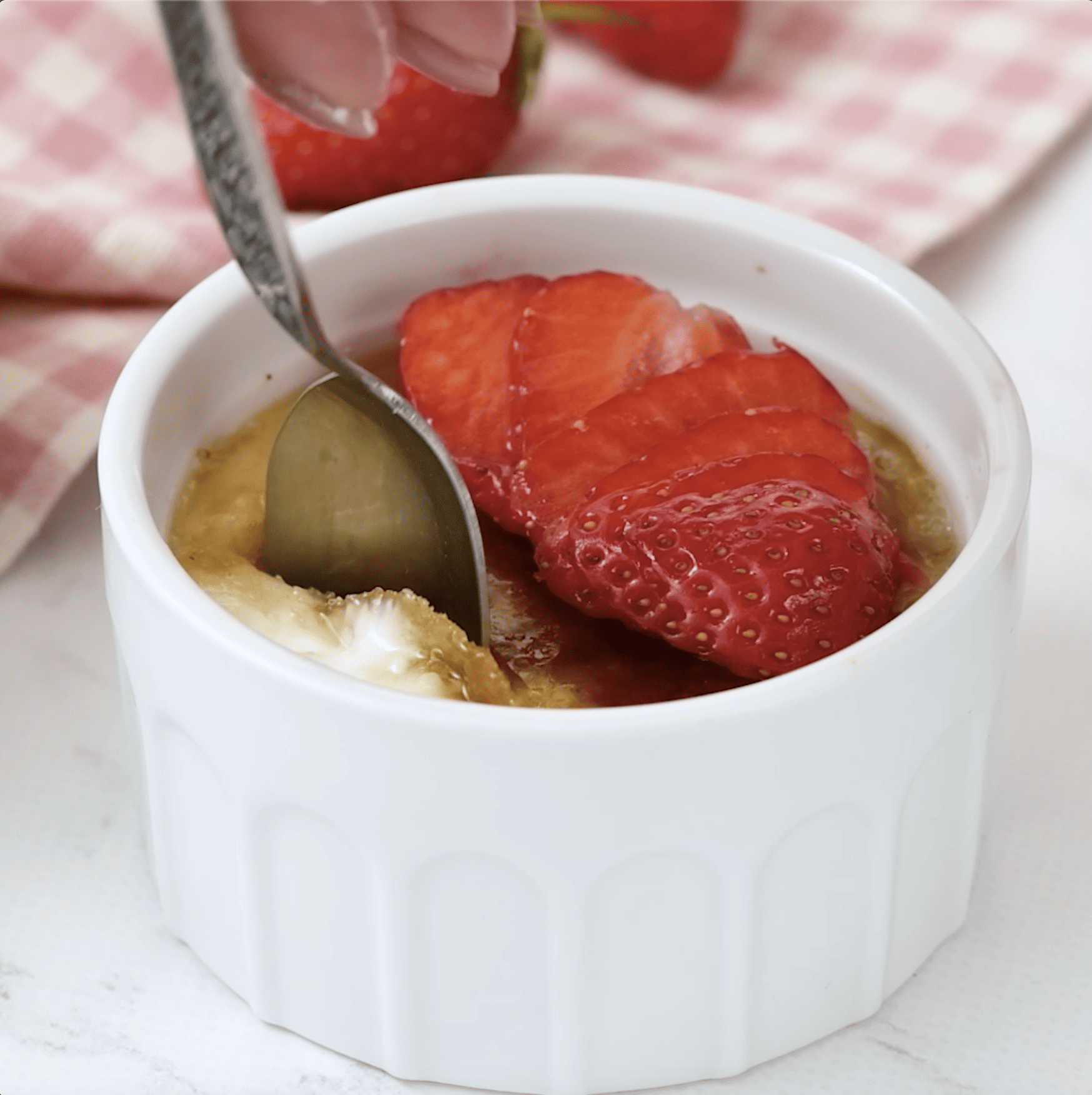 Healthy Creme Brulee