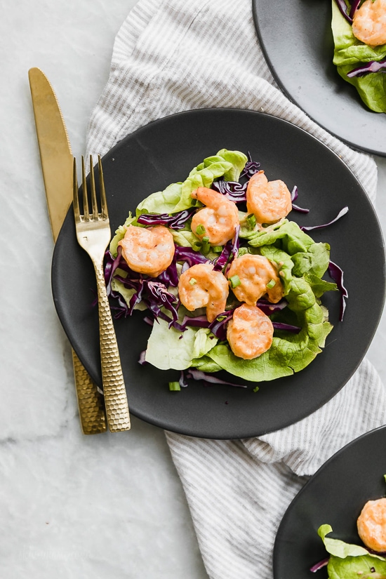 Bangin Good Shrimp- A healthier, slimmed down copycat recipe of Bonefish Grill's very popular Bang Bang shrimp recipe.