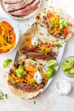 Grilled Steak Fajitas