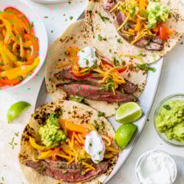 Grilled Steak Fajitas
