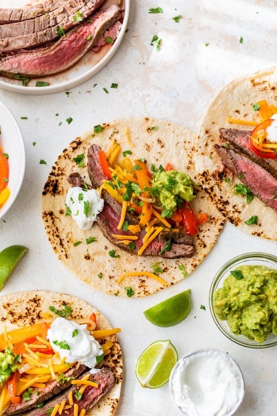 Grilled Steak Fajitas