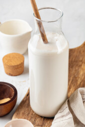 A pitcher of horchata