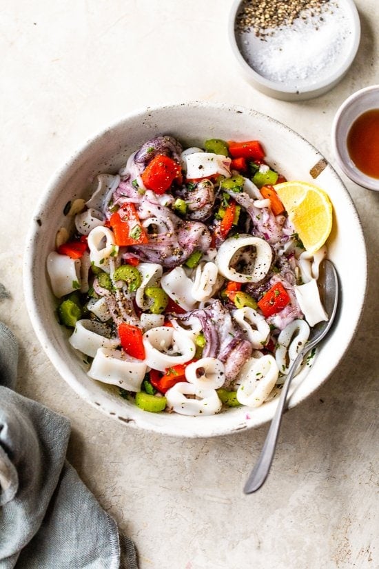 Italian Calamari Salad