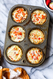 Hash Brown Egg White Muffins