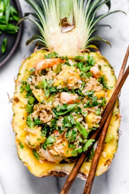 Pineapple Shrimp Fried Rice