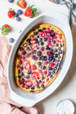 berry custard