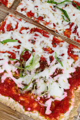 If you like thin crust pizza, you'll love these super easy Lavash flatbread pizzas! Kids love them and they take only minutes to prepare.