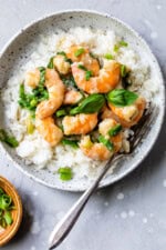Green Curry Shrimp