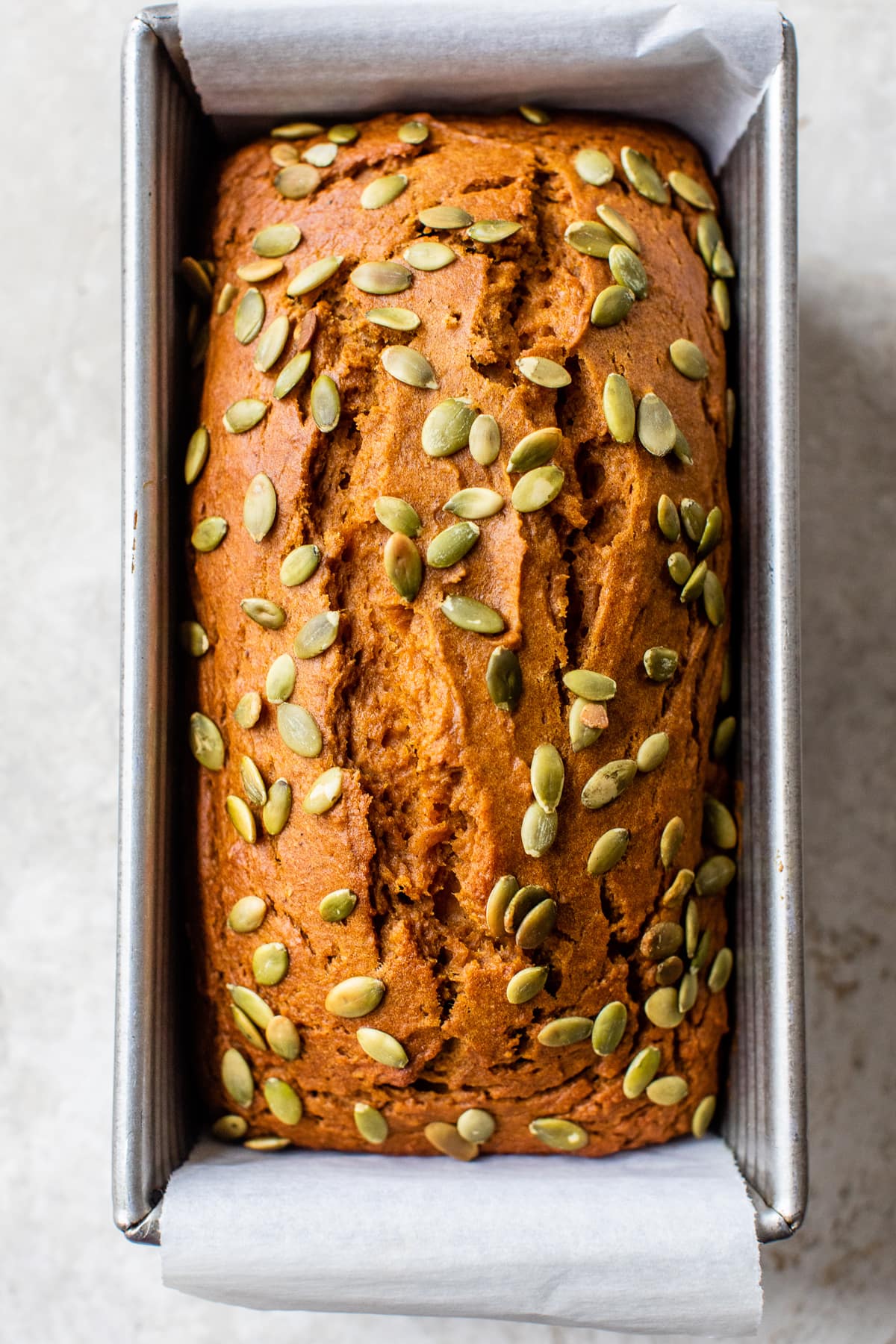 Pumpkin Bread with Pepitas