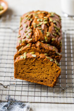 Sliced Pumpkin Bread
