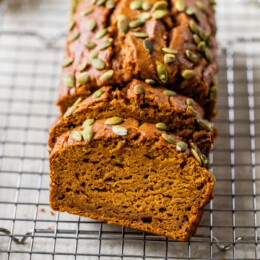 Sliced Pumpkin Bread
