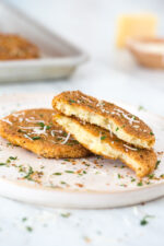 Leftover Parmesan Mashed Potato Patties are so good, you'll want to make sure you have extras next time you make mashed potatoes!!