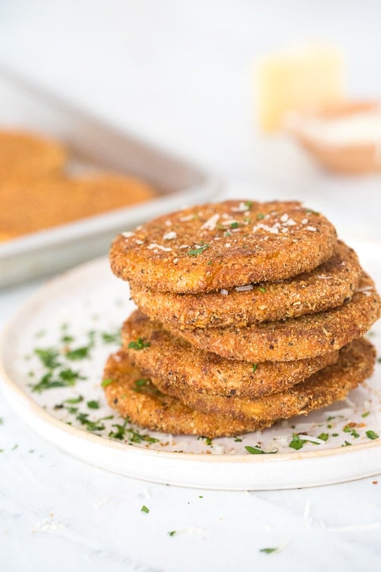 Leftover Parmesan Mashed Potato Patties are so good, you'll want to make sure you have extras next time you make mashed potatoes!!