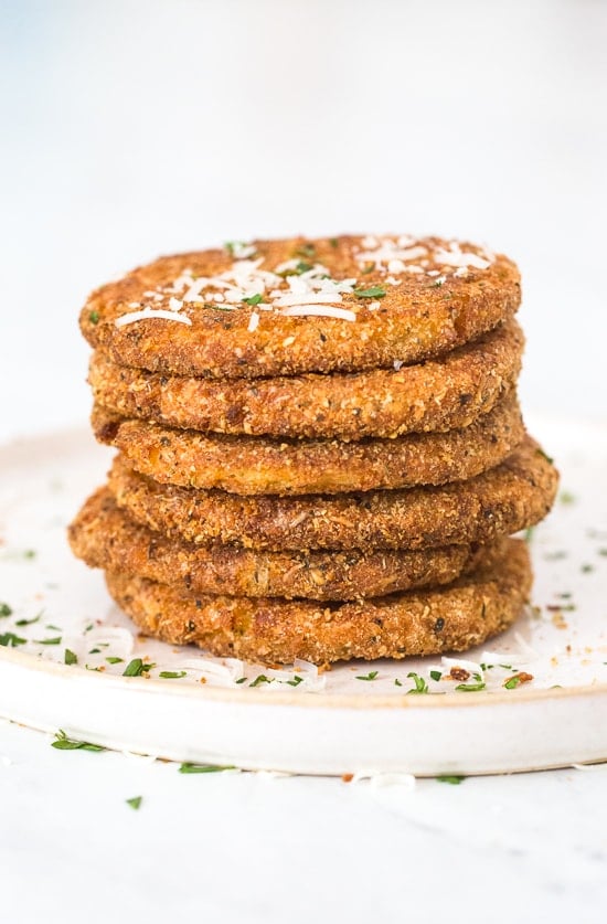 Leftover Parmesan Mashed Potato Patties are so good, you'll want to make sure you have extras next time you make mashed potatoes!!