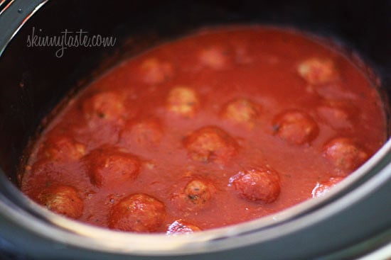 Meatballs in the crock pot